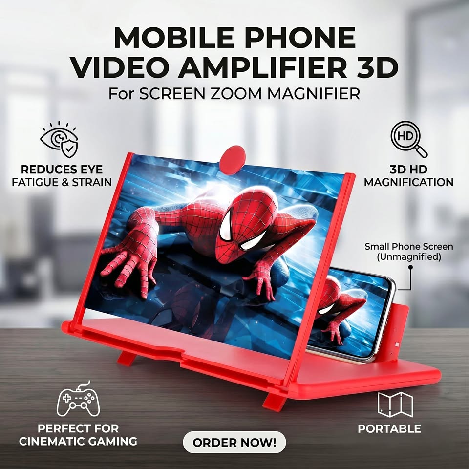 3D Mobile Screen Magnifier - 3